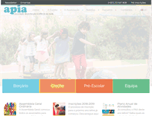 Tablet Screenshot of apiaajuda.com